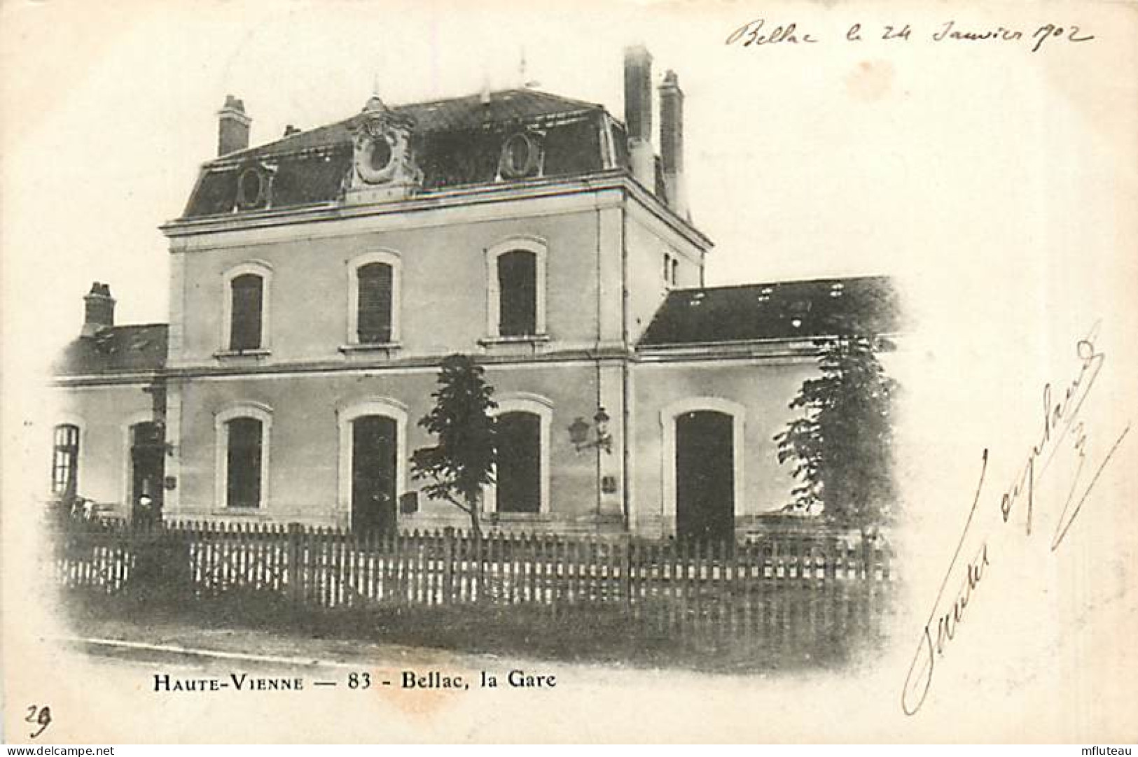 87* BELLAC La Gare       MA107,0984 - Bellac