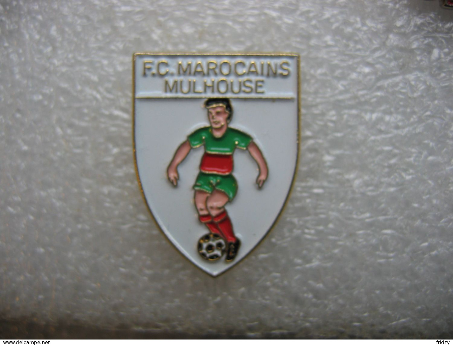 Pin's Du Football Club Marocains De Mulhouse - Fussball