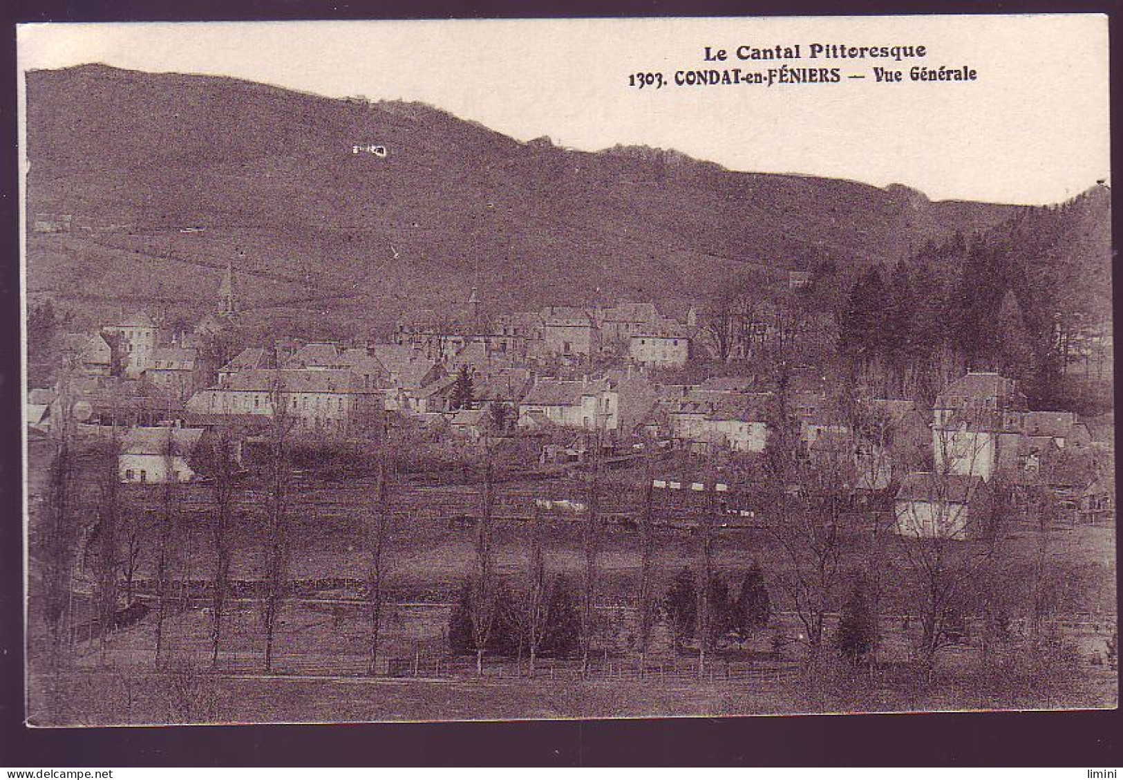 15 - CONDAT-en-FENIERS - VUE GÉNÉRALE - - Condat