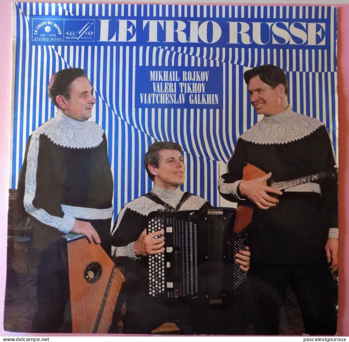 Le Trio Russe – Le Chant Du Monde 33 Tours - Country & Folk