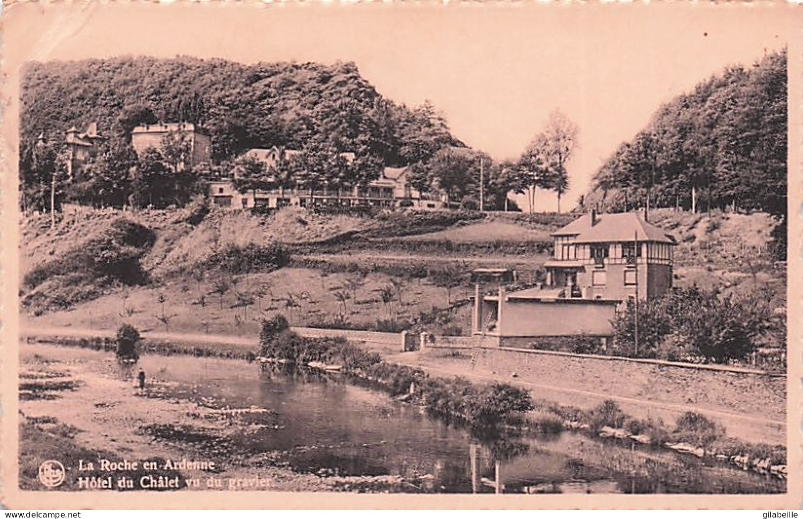 LA ROCHE- LAROCHE En ARDENNE  - Hotel Du Chalet Vu Du Gravier - La-Roche-en-Ardenne