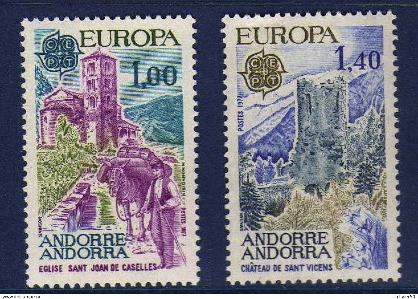 Andorre Francaise - 1977 - Europa   -Neufs** - MNH  - - Nuevos