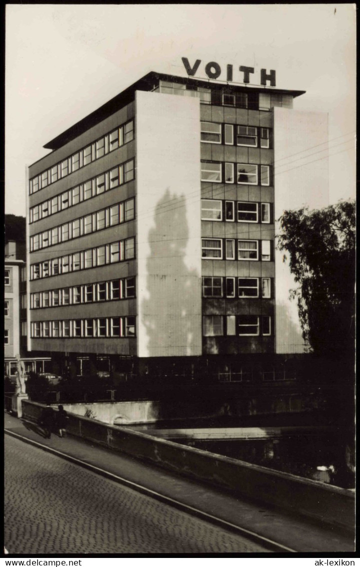 Heidenheim Brenz Verwaltungshochhaus  1967  100 Jahre Voith GmbH Sonderstempel - Heidenheim