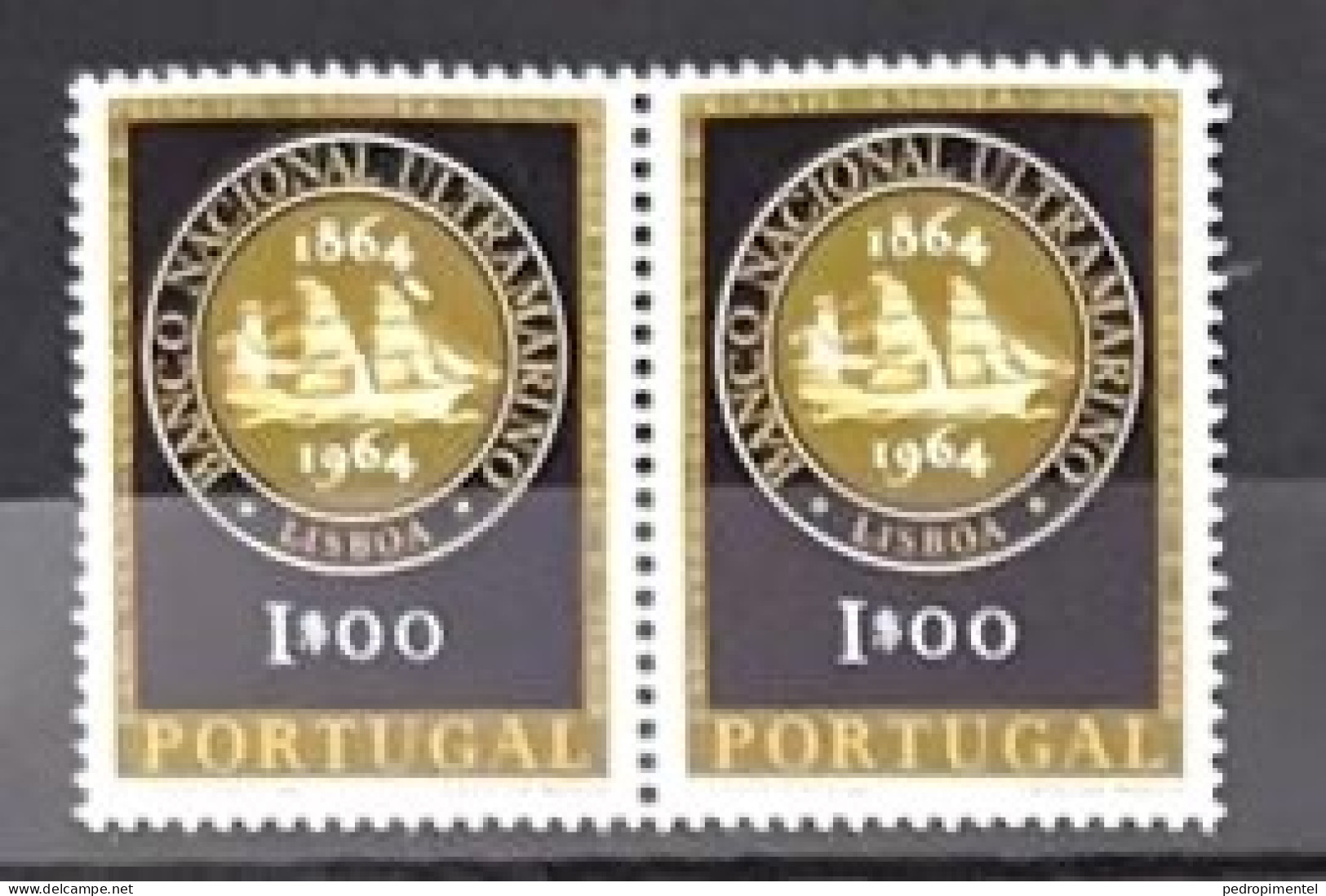 Portugal 1964 "Banco Nacional Ultramarino" Condition MNH #931-933 (pair) - Ungebraucht