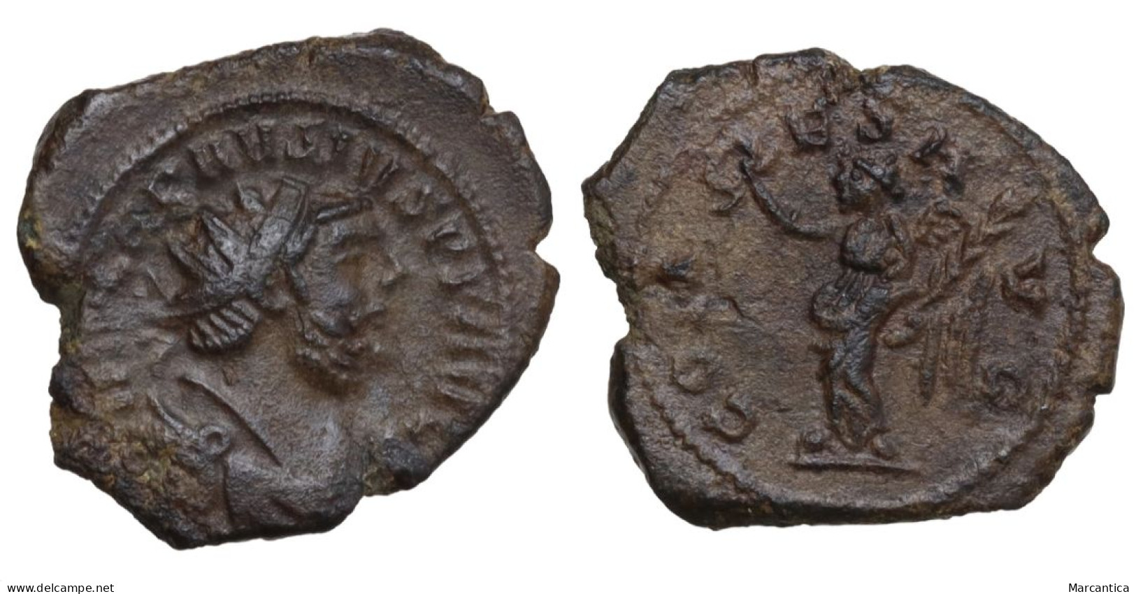 CCG Certified! Carausius. Romano-British Emperor, AD 286-293. Antoninianus . Uncertain Mint: COMES AVG - The Tetrarchy (284 AD To 307 AD)