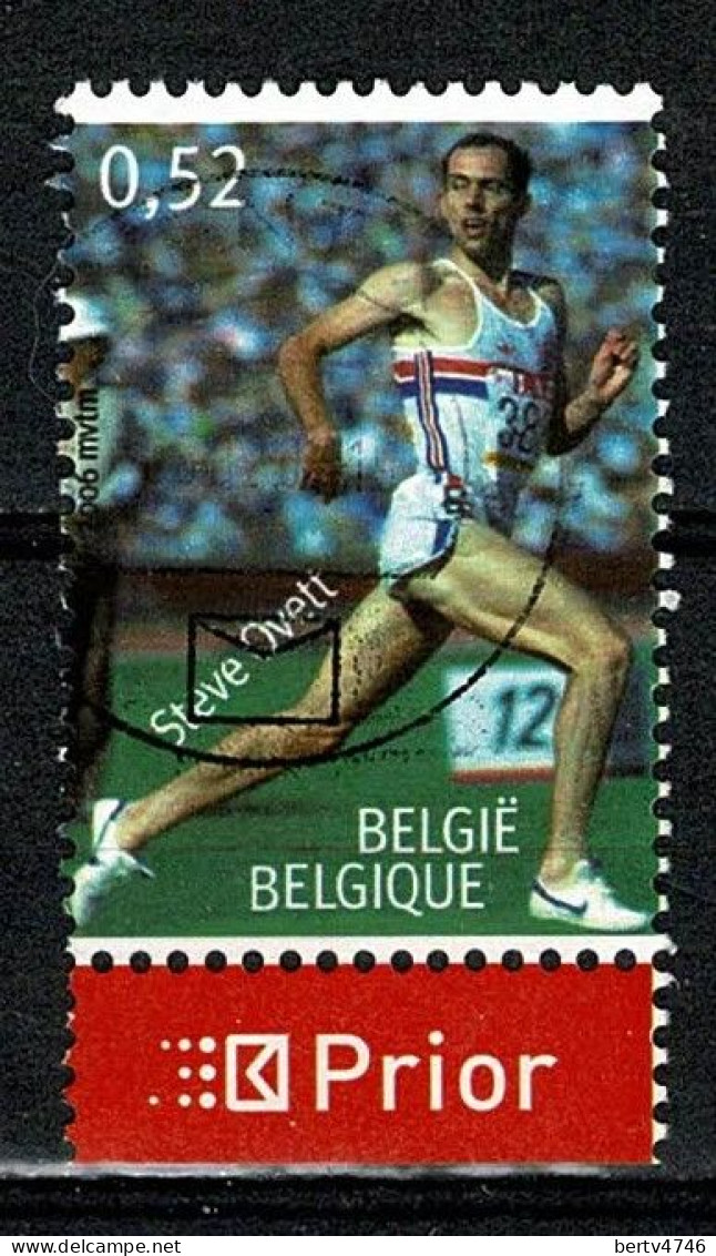 Belg. 2006 - 3524, Yv 3505, Mi 3569  Steve Ovett - Gebraucht