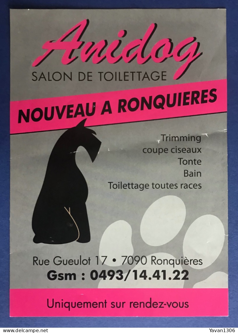 Ronquieres : Anidog Salon De Toilettage De Chiens Année ? - Autres & Non Classés