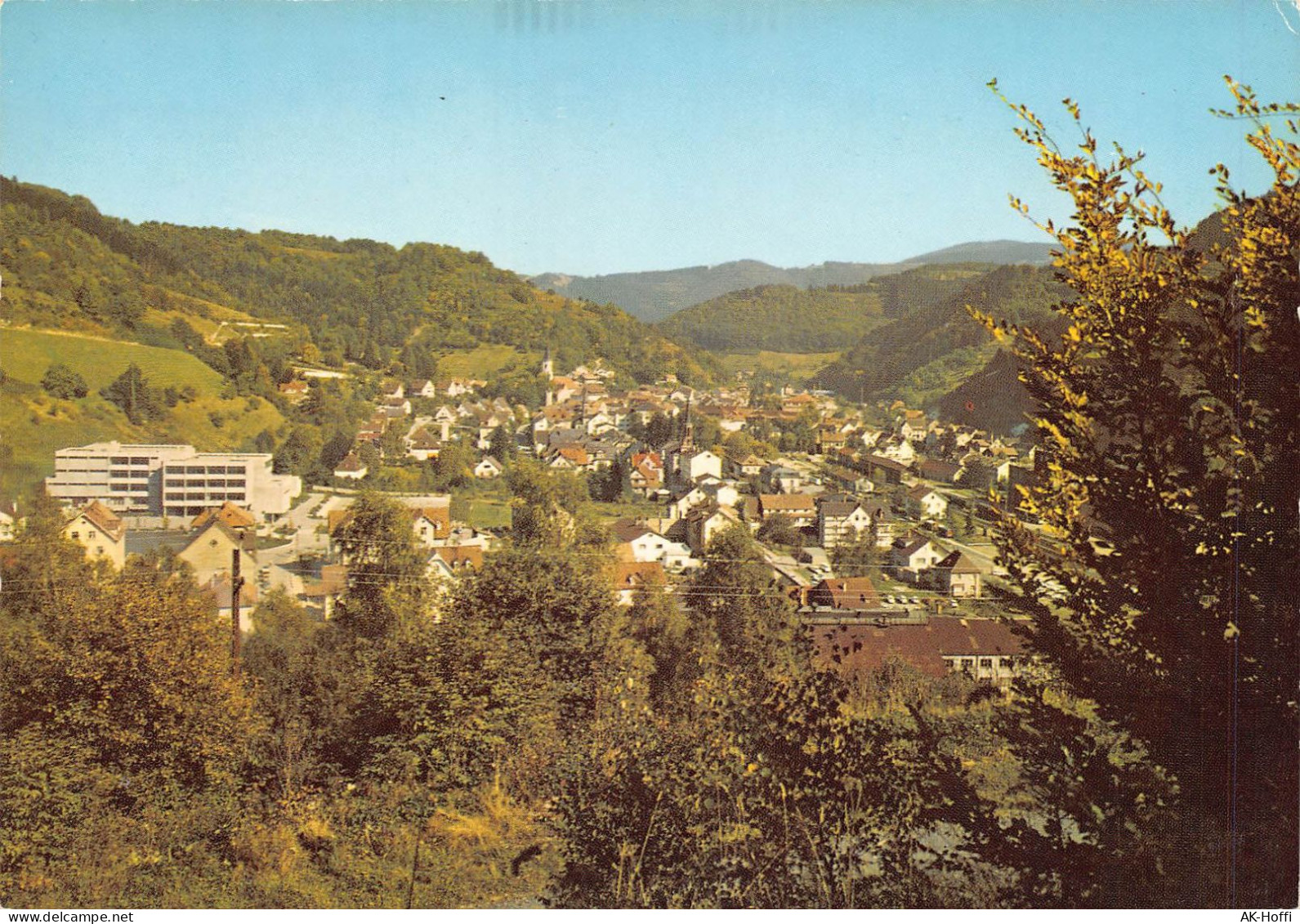 Zell Im Wiesental - Ortsansicht - Loerrach