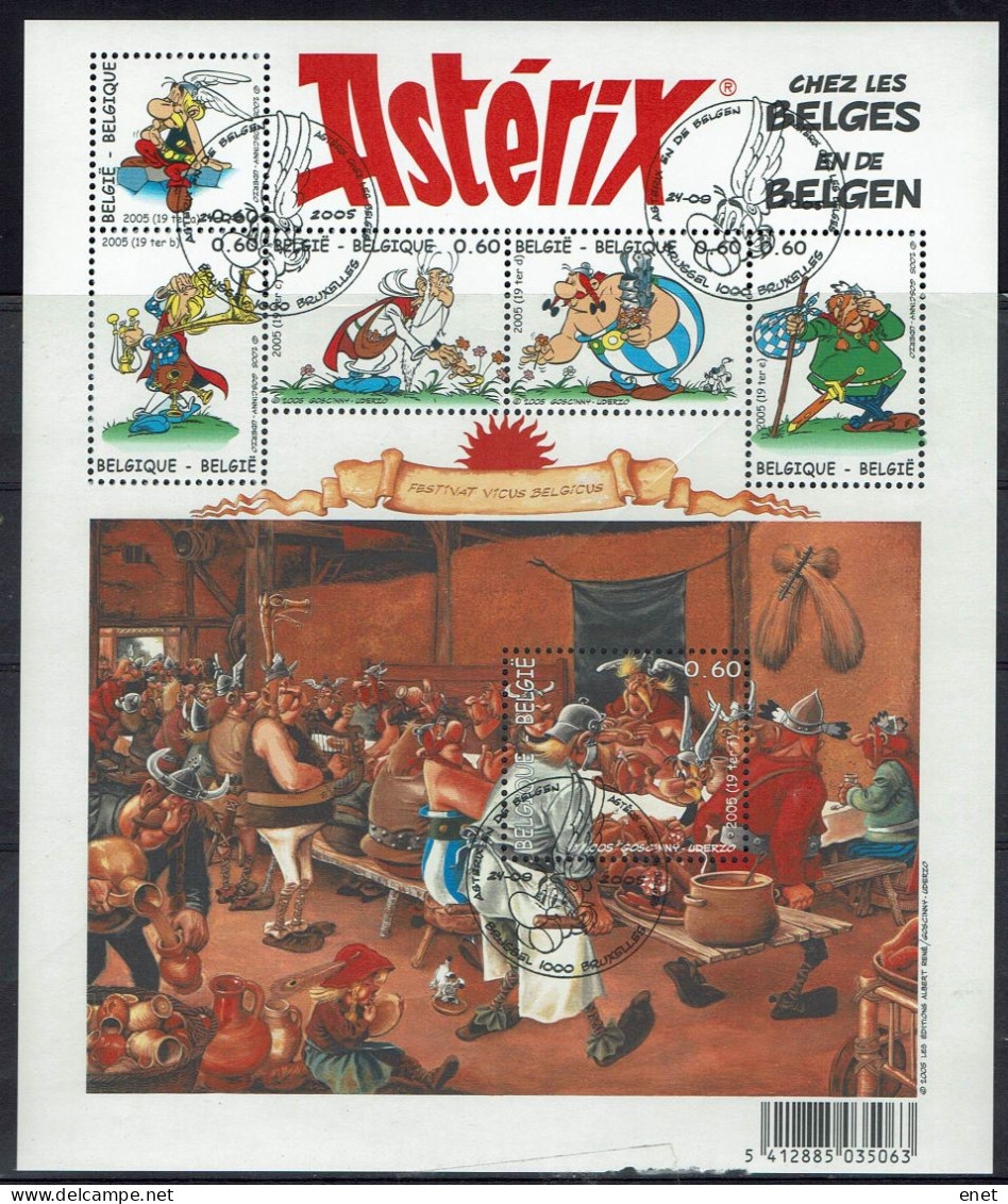 Belgie 2005 - OBP BL123° (3433/38) Asterix - 2002-… (€)