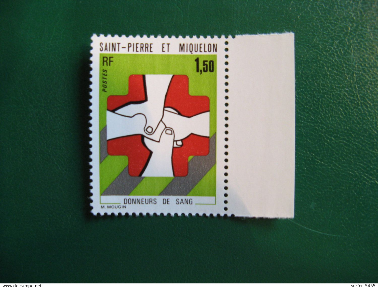 SAINT PIERRE ET MIQUELON YVERT POSTE ORDINAIRE N° 436 NEUF** LUXE - MNH -  COTE 15,00 EUROS - Ungebraucht