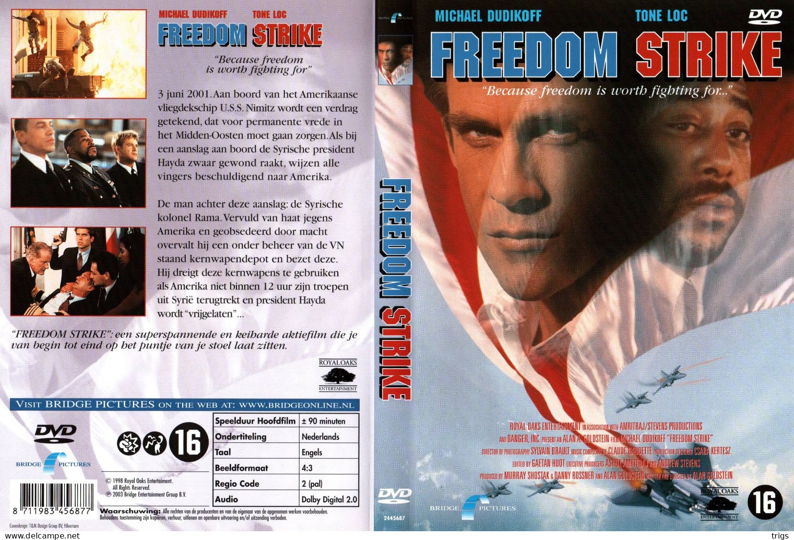 DVD - Freedom Strike - Action, Adventure