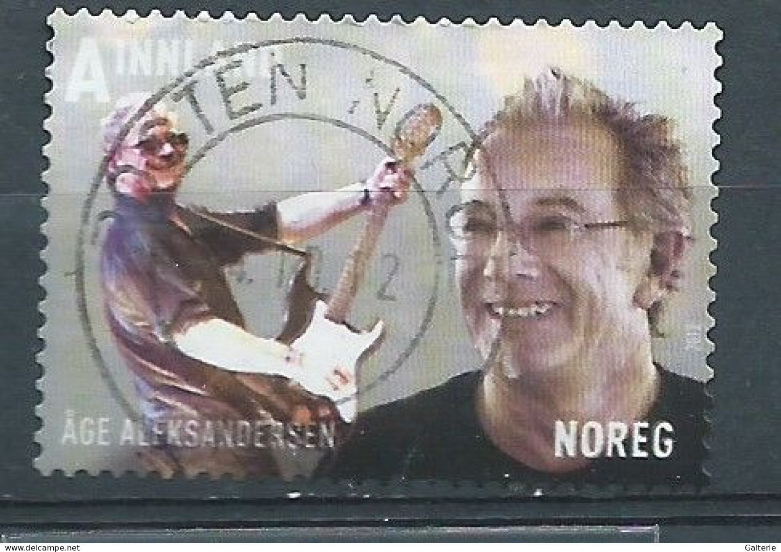 NORVEGE - Obl - 2012 - YT N° 1738-artiste Masculin-musique Populaire Norvegienne - Usados