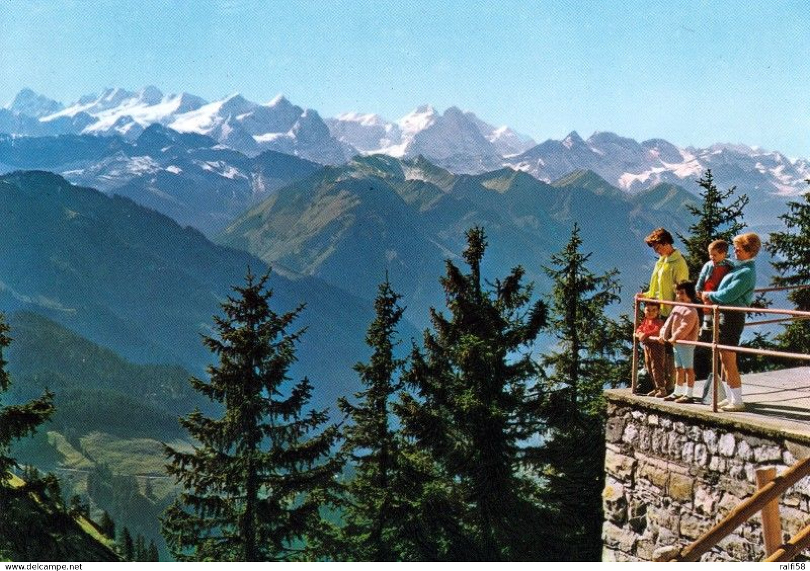 1 AK Schweiz * Der Berg Stanserhorn (1900 M ü. M.) Mit Blick Auf Die Berneralpen - Ein Berg Im Kanton Nidwalden * - Stans