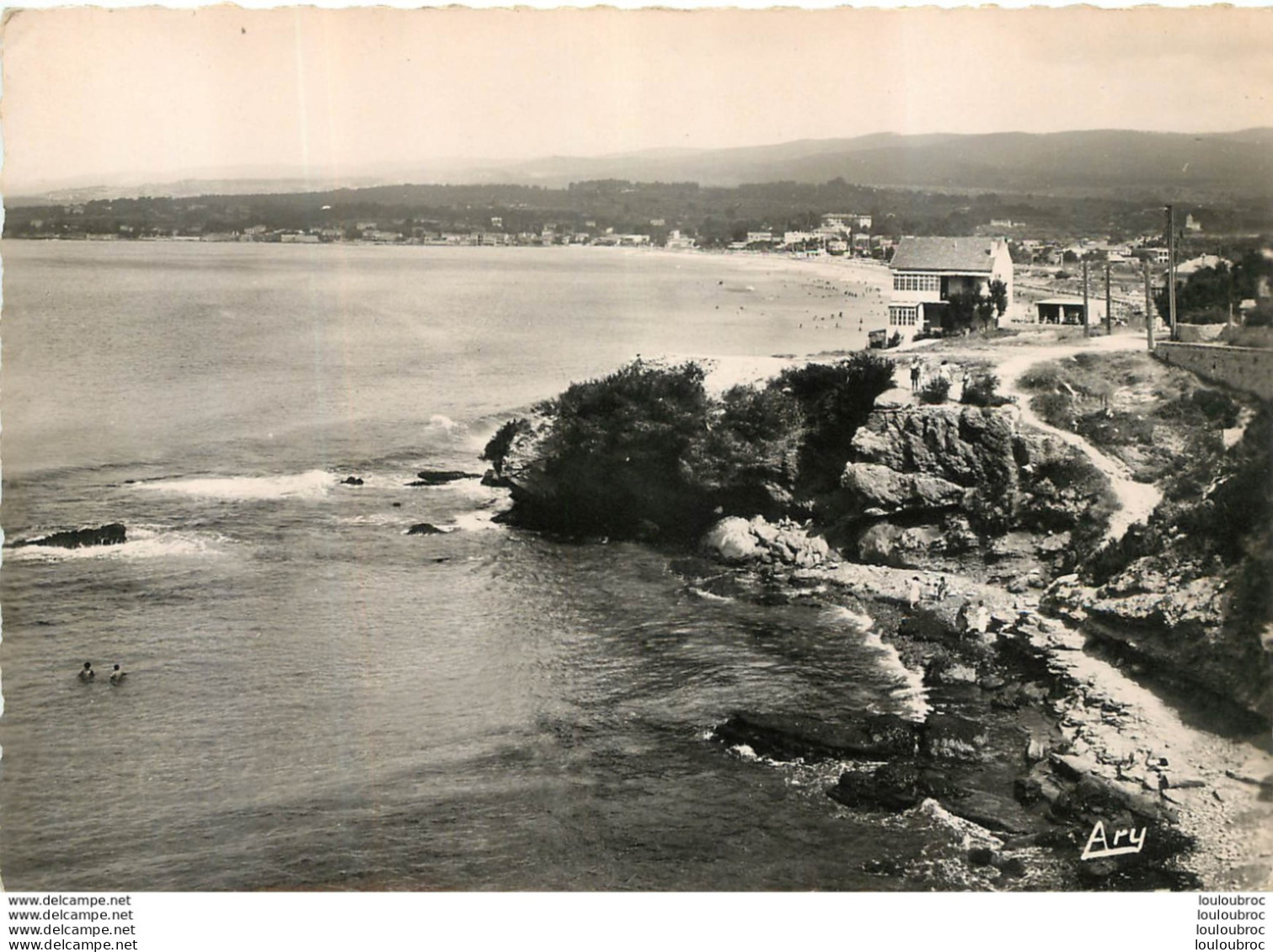 LES LECQUES LE GOLFE DES LECQUES VU DE LA MADRAGUE - Les Lecques