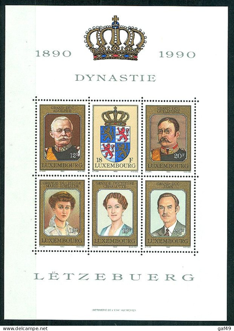 Luxembourg 1990 (3 Scans) Entre N° 1186 & 1212 (Y&T) Dont Bloc N° 16 Neufs Sans Charnière Très Frais - Années Complètes