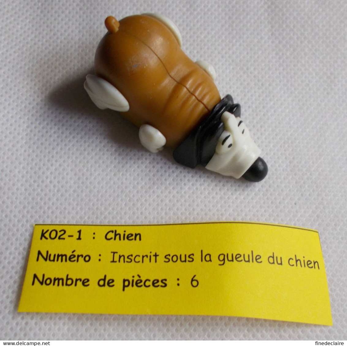 Kinder - Chien - K02 1 - Sans BPZ - Mountables