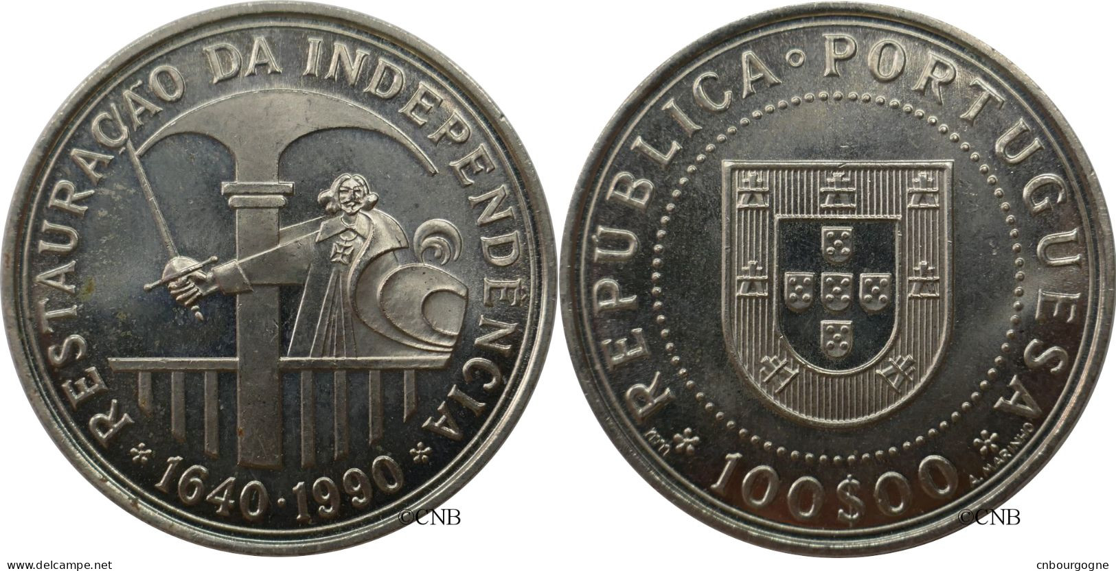 Portugal - République - 100 Escudos 1990 350e Anniversaire De La Restauration De L’Indépendance - UNC - Mon5114 - Portugal