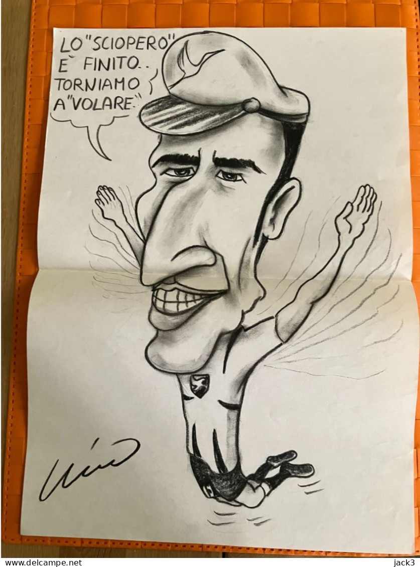 CARICATURA - SPORT - CALCIO - HUMOR  30x40 - Sport