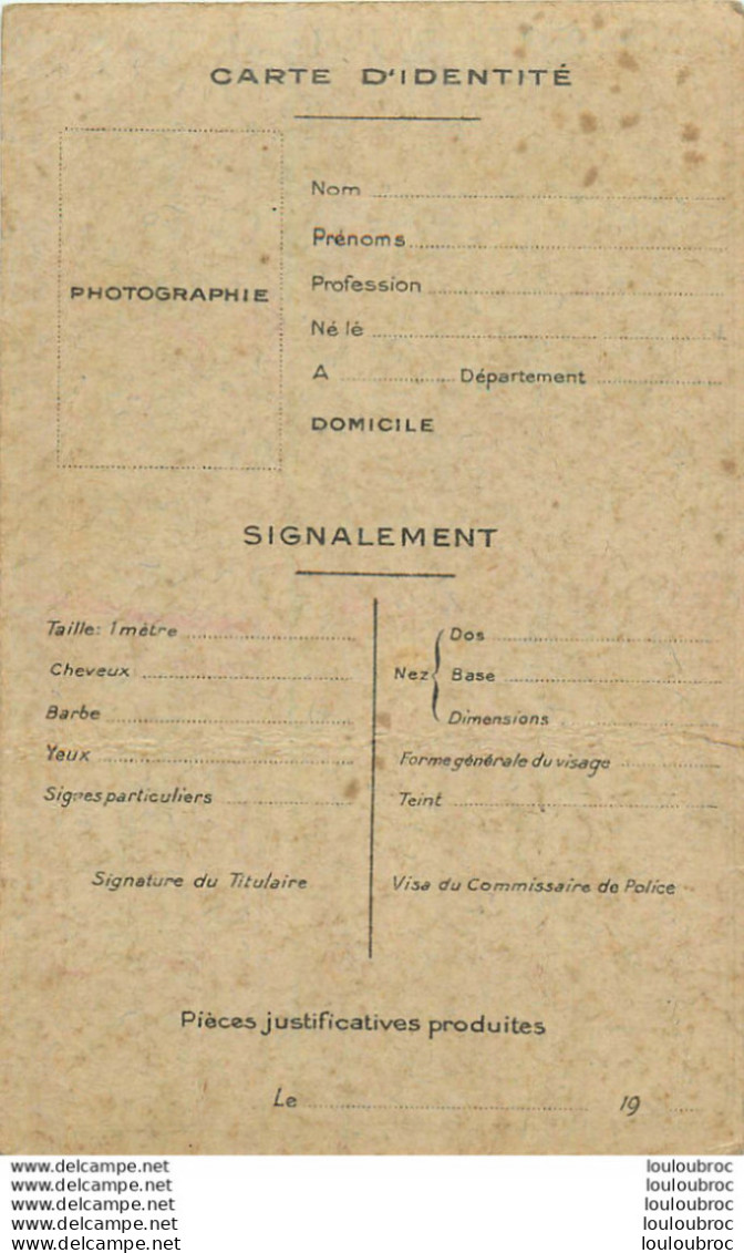 UNION NATIONALE DES COMBATTANTS KECK JULES 1932 MEMBRE ACTIF - Documenten