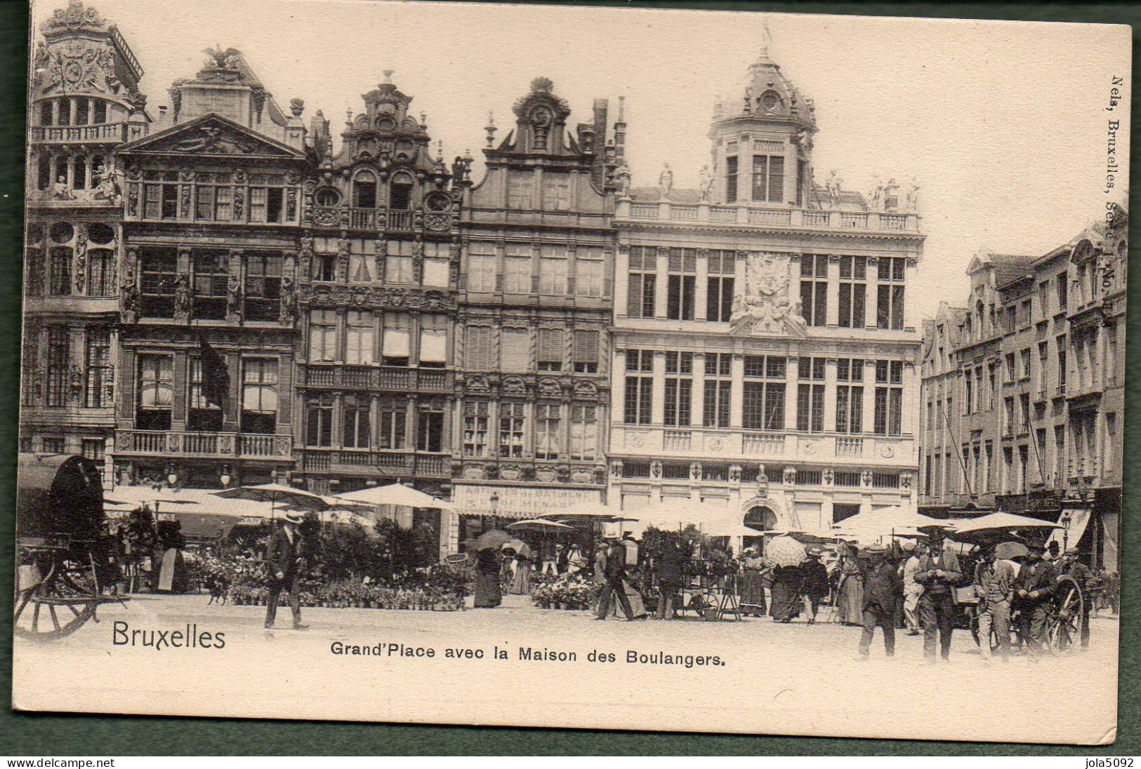 BELGIQUE -  BRUXELLES - Grand'Place Avec La Maison Des Boulangers - Markets