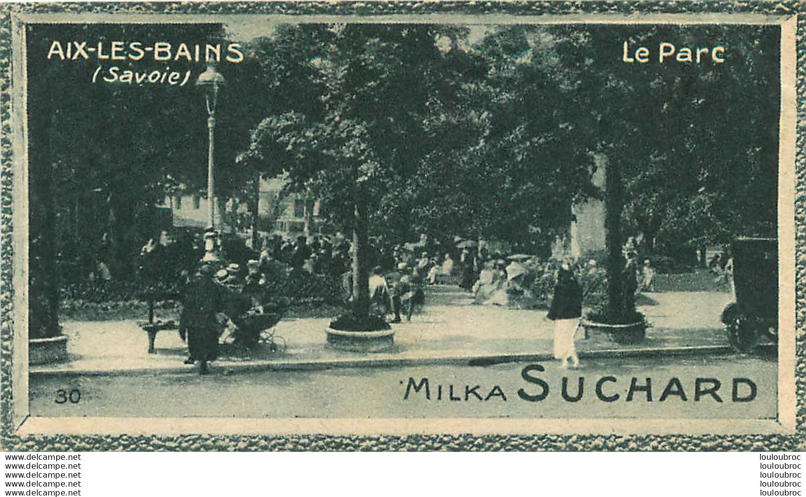 CHROMO MILKA SUCHARD AIX LES BAINS - Suchard