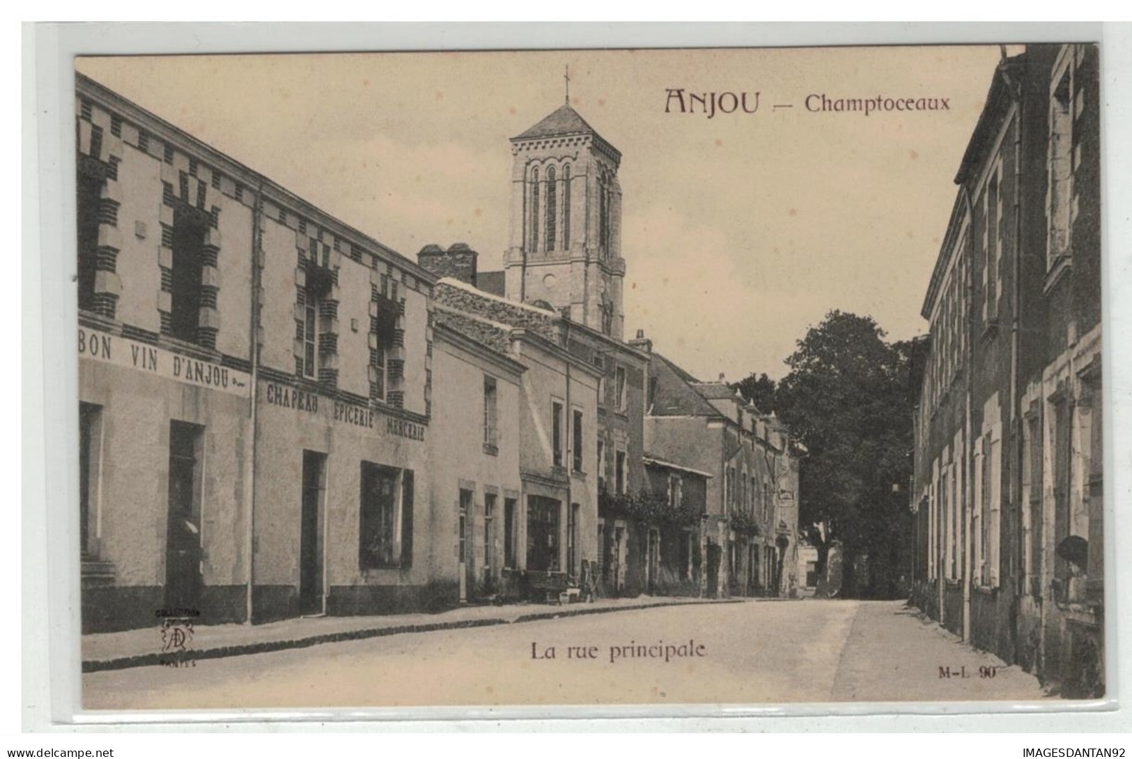 49 ANJOU CHAMPTOCEAUX LA RUE PRINCIPALE - Champtoceaux