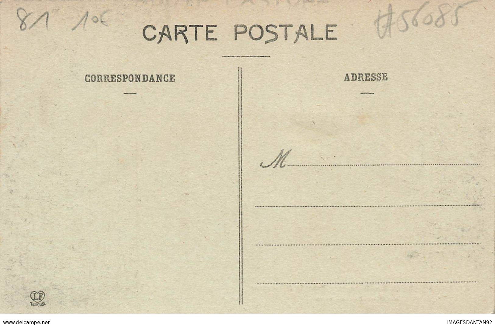 81 CARMAUX #FG56085 MINES HOPITAL BLESSES MILITAIRES SALLE DES PANSEMENTS - Carmaux