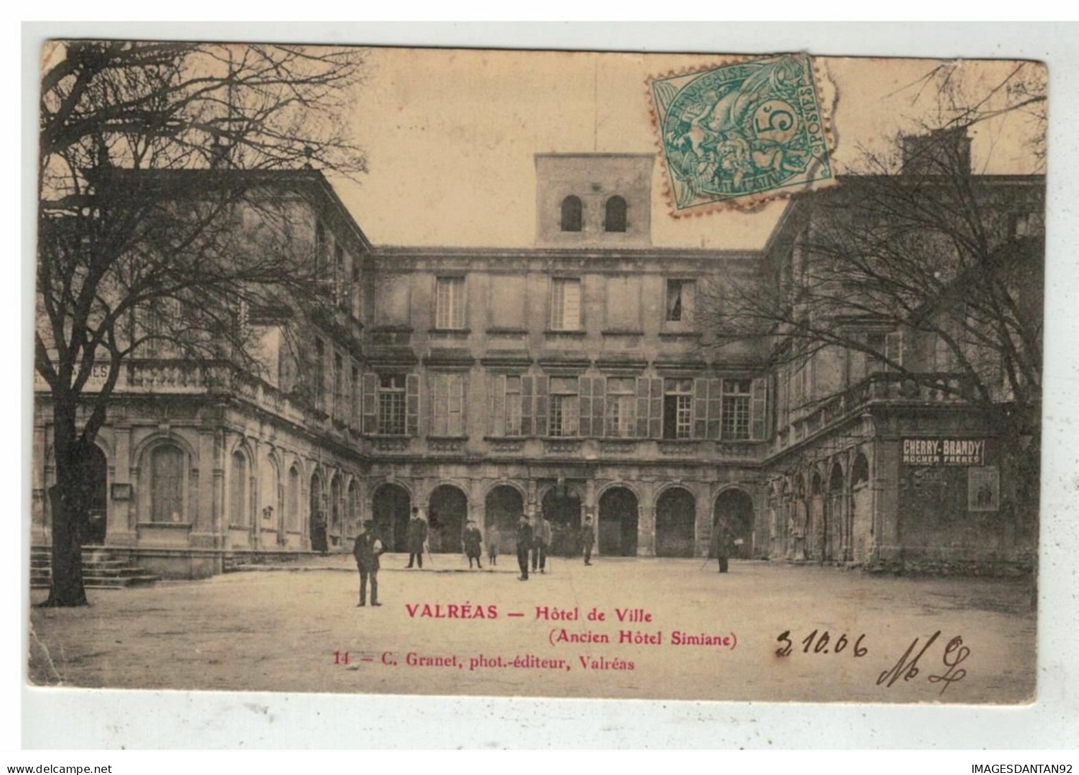 84 VALREAS #15448 HOTEL DE VILLE ANCIEN HOTEL SIMIANE N°14 - Valreas
