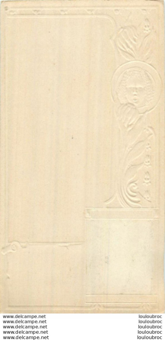 CHROMO LEFEVRE UTILE LU  LES CELEBRITES  SYLVAIN COMEDIE FRANCAISE   ART NOUVEAU 17 X 9 CM GAUFREE RELIEF - Lu