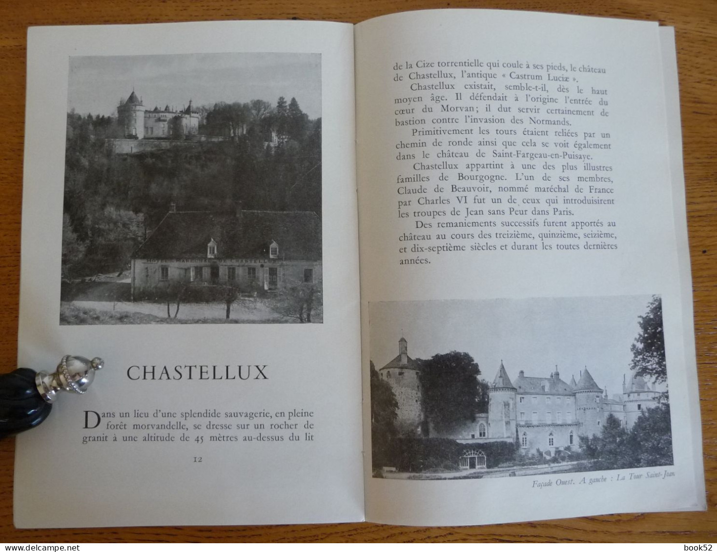 Châteaux De BOURGOGNE (1948)  Avec Une Introduction De G. Vedrès - Bourgogne