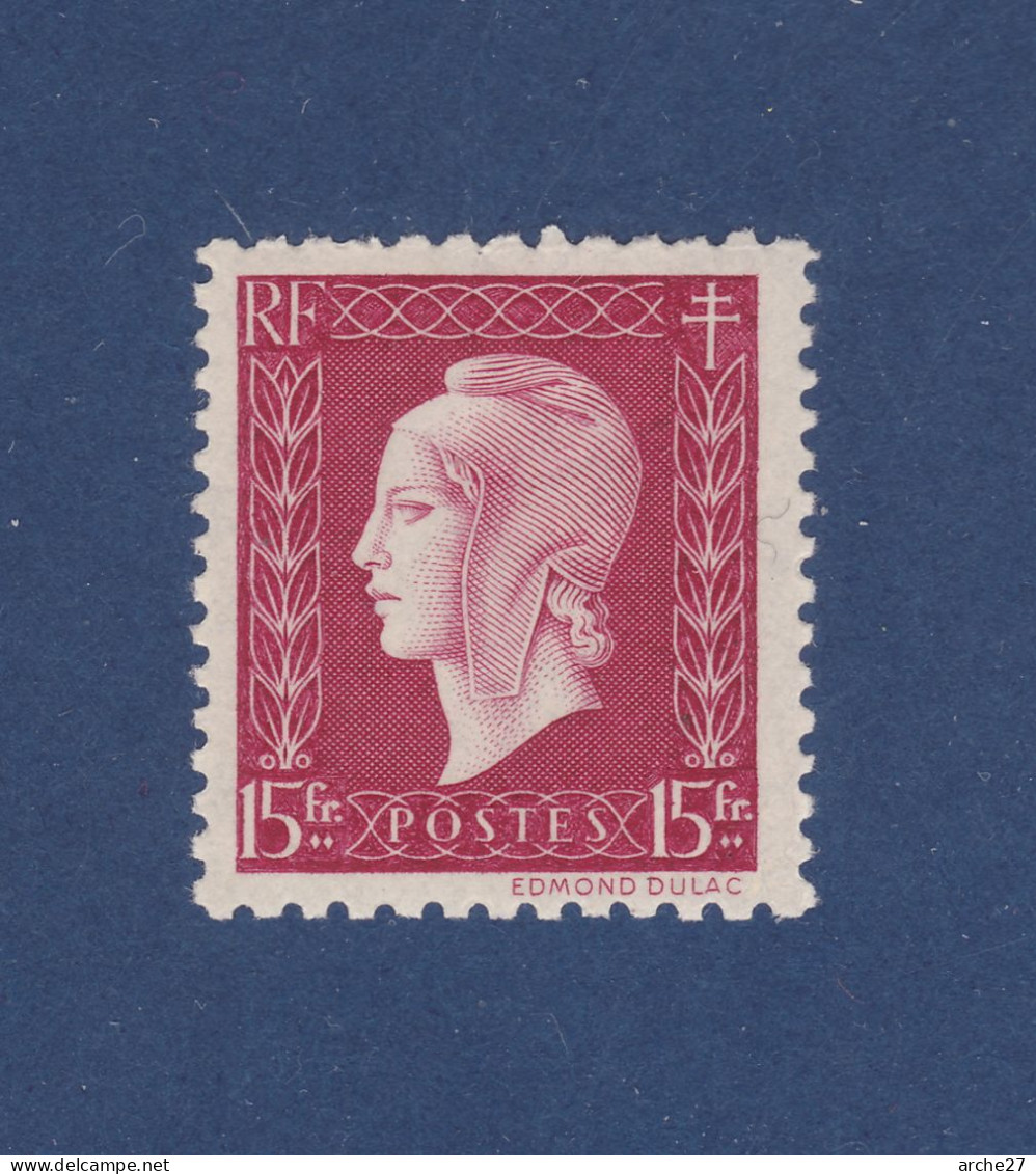 TIMBRE FRANCE N° 699 NEUF ** - 1944-45 Marianne Van Dulac