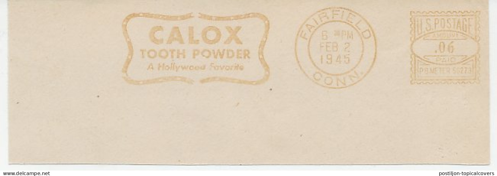 Meter Cut USA 1945 Tooth Powder - Calox - Geneeskunde