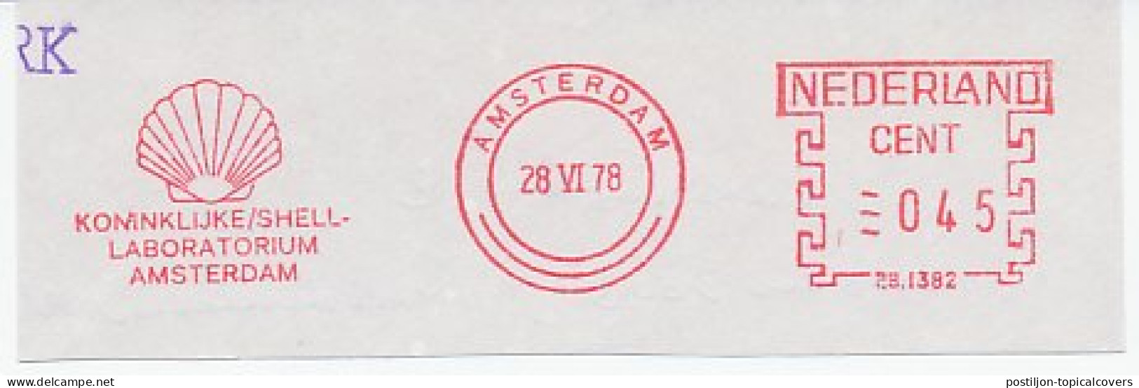 Meter Cut Netherlands 1978 Shell - Oil - Autres & Non Classés