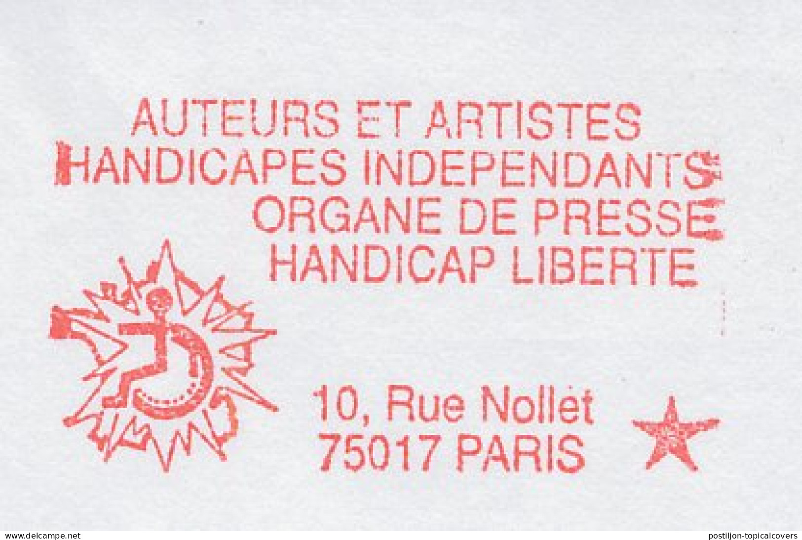 Meter Cut France 1999 Authors - Artists - Independent Newspaper - Freedom - Handicaps