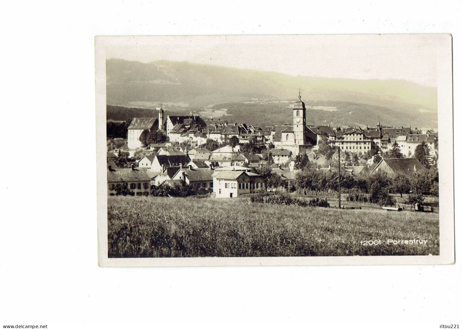 Cpm - Suisse - PORRENTRUY - 12001 Co - - Porrentruy