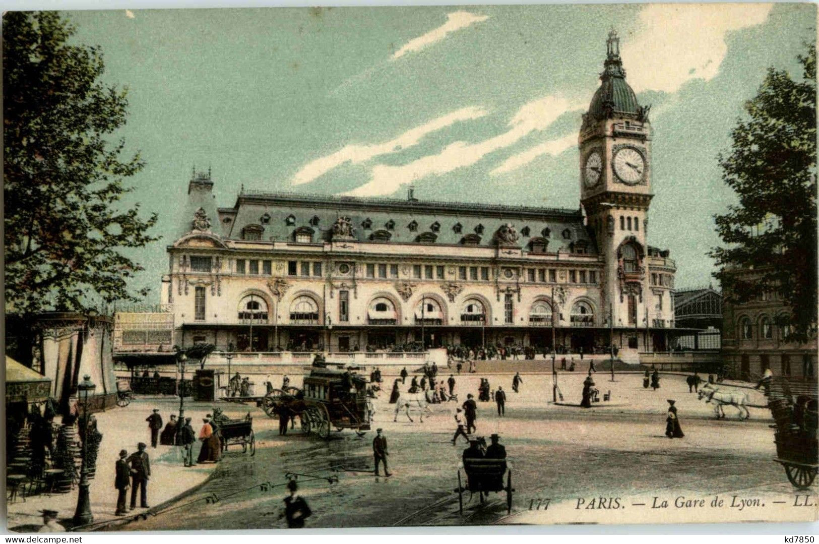 Paris - La Gare De Lyon - Metropolitana, Stazioni