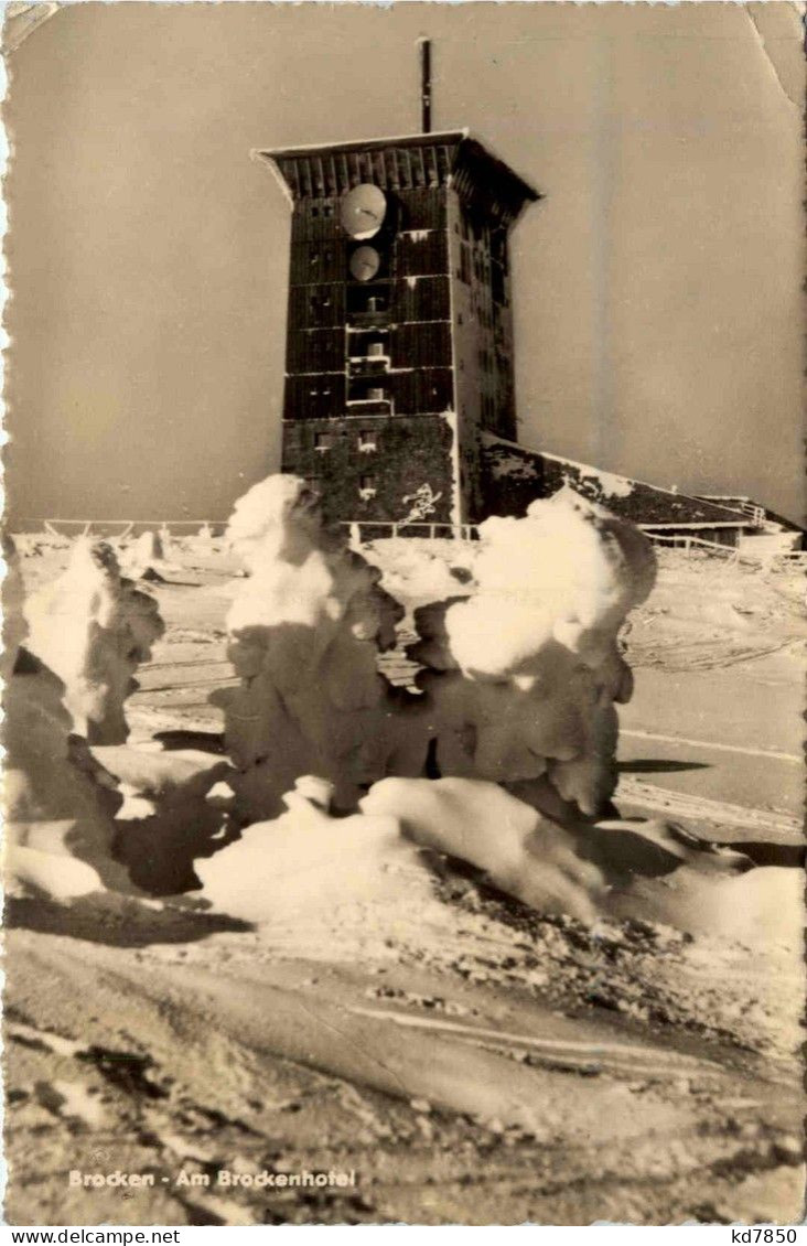 Brocken, Harz - Am Brockenhotel - Wernigerode