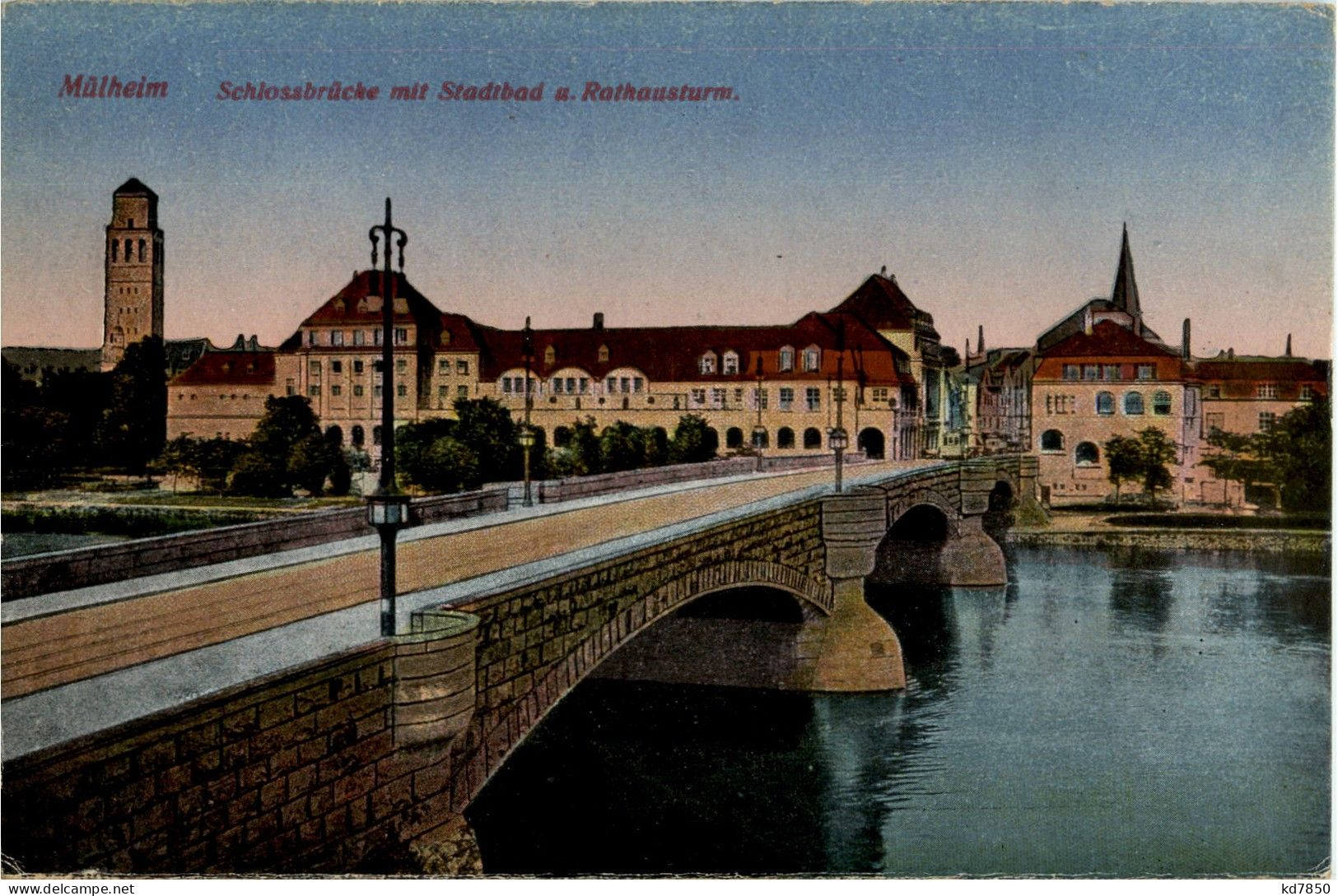 Mülheim - Schlossbrücke - Muelheim A. D. Ruhr