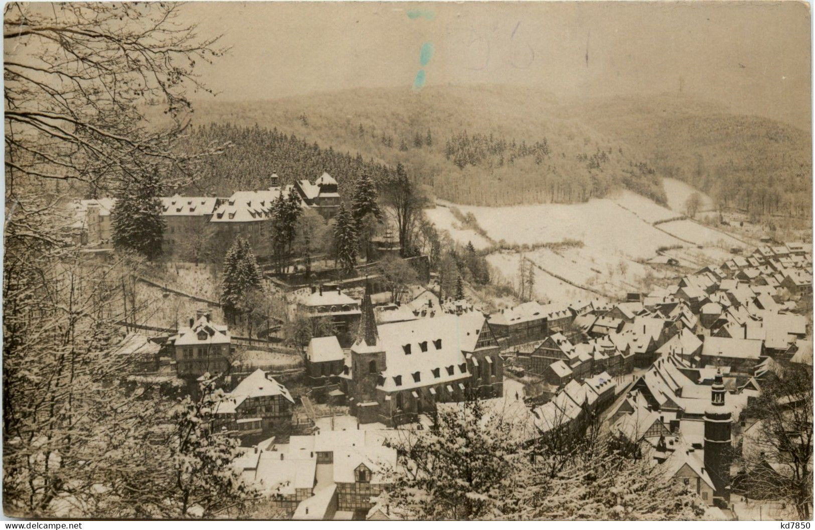 Stolberg/Harz . Luftkurort Im Winter - Stolberg (Harz)