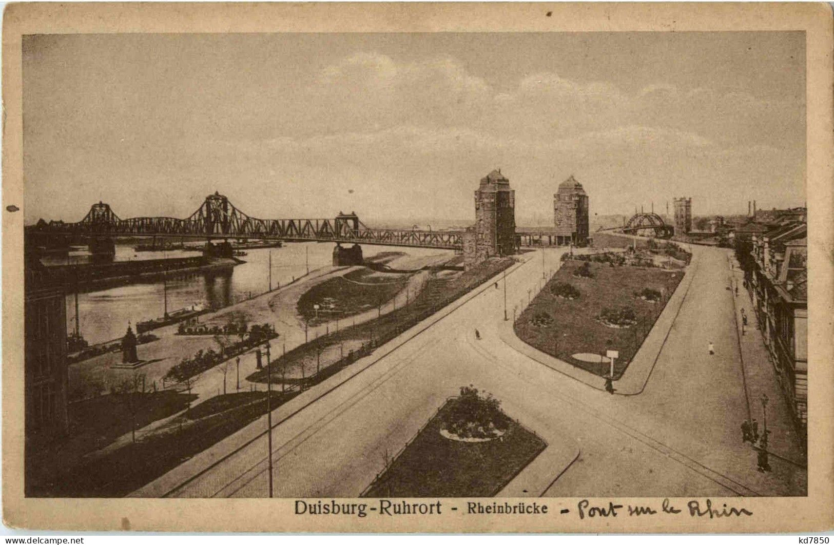 Duisburg - Ruhrort - Rheinbrücke - Duisburg