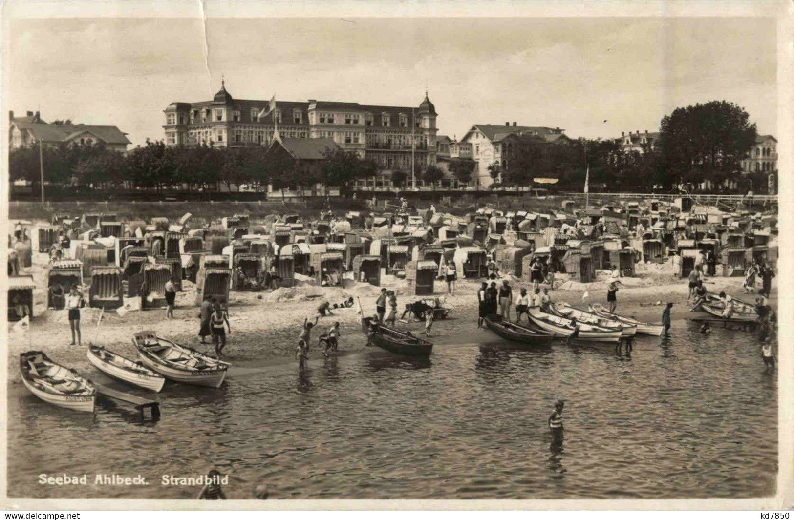 Seebad Ahlbeck - Strandbild - Usedom