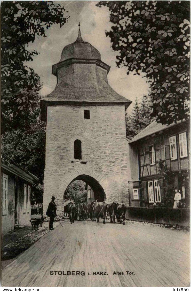 Stolberg/Harz . Altes Tor - Stolberg (Harz)