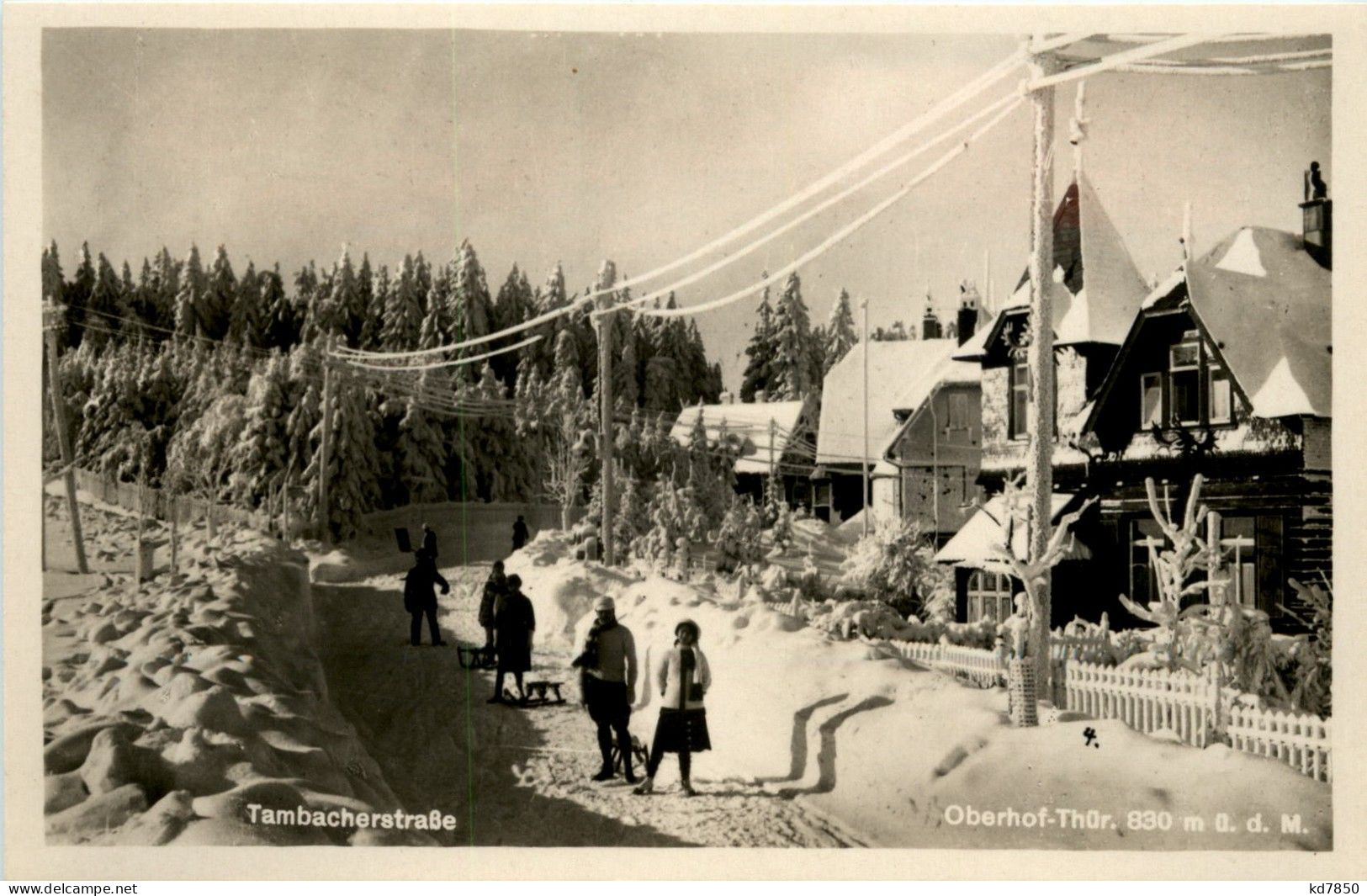 Oberhof - Tambacherstrasse - Oberhof