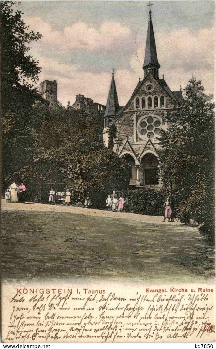 Königstein Im Taunus - Evangel. Kirche - Koenigstein