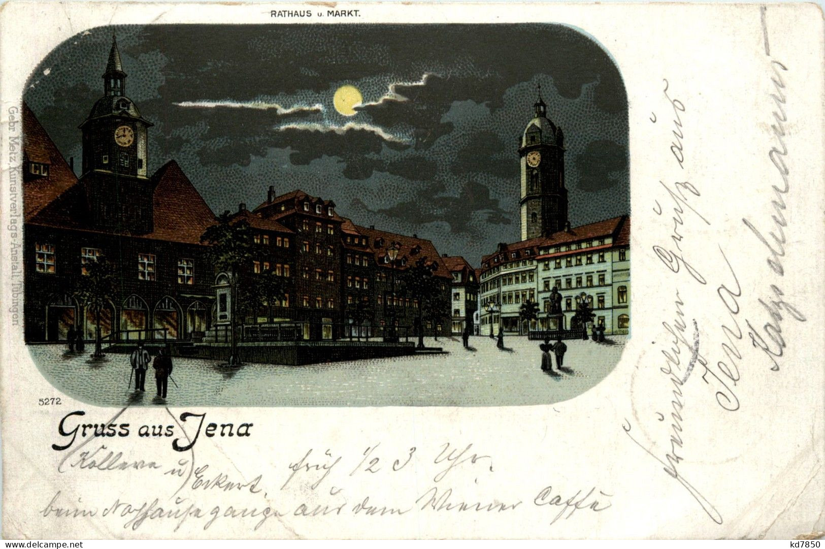 Gruss Aus Jena - Litho - Jena