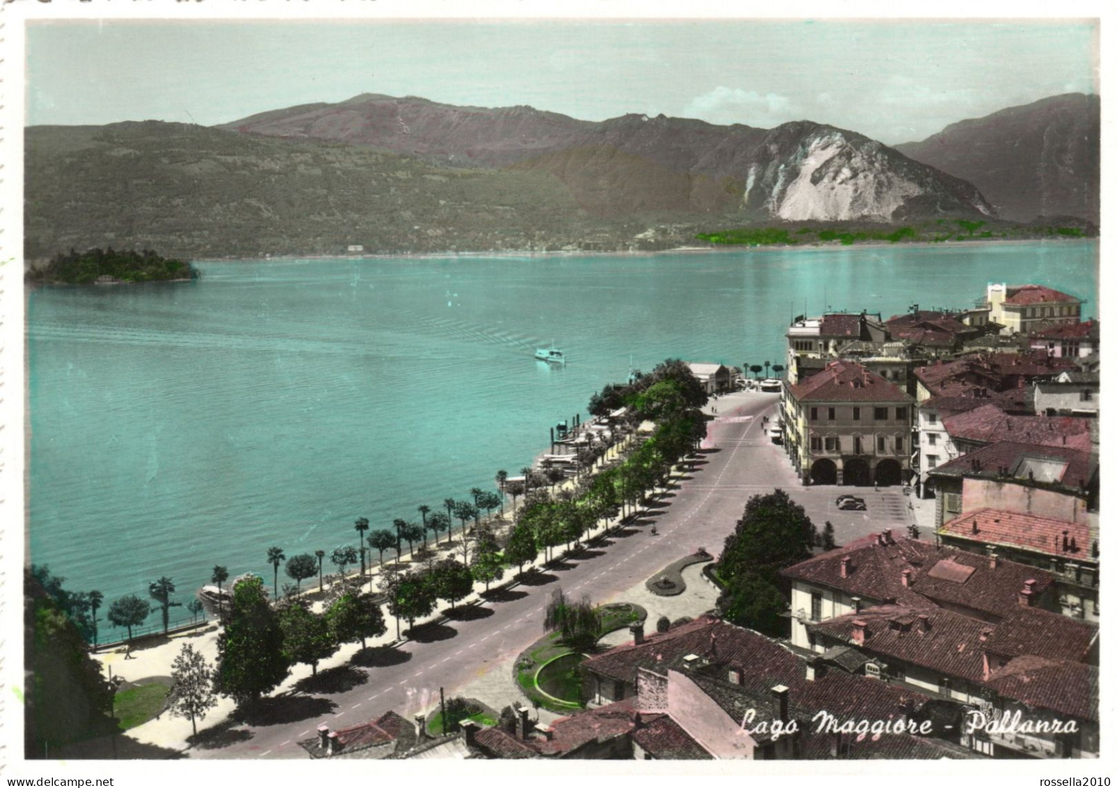 CARTOLINA ITALIA VERBANIA PALLANZA LAGO MAGGIORE Italy Postcard ITALIEN Ansichtskarten - Verbania