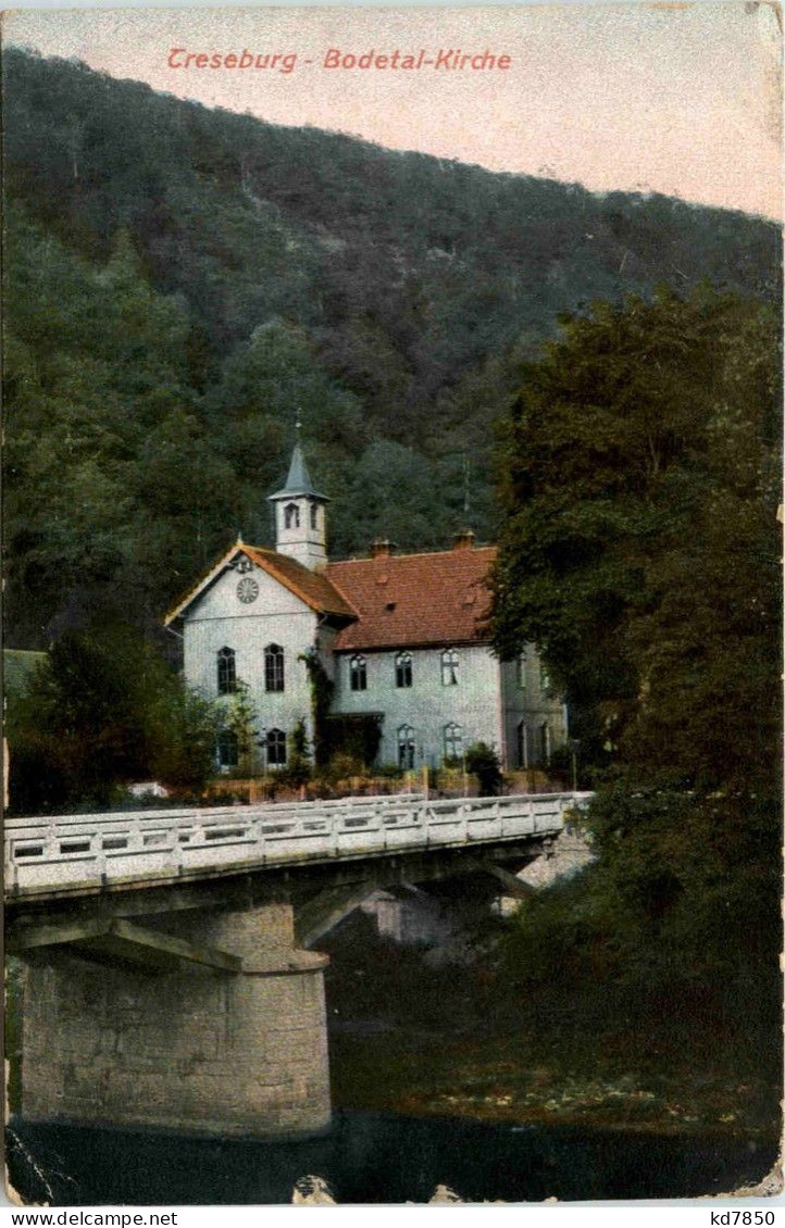 Treseburg - Bodetal Kirche - Thale