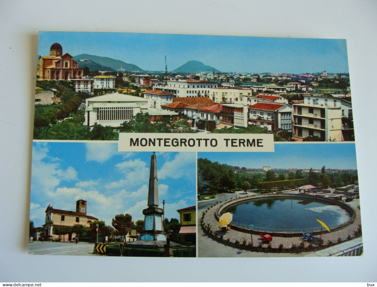 MONTEGROTTO   TERME       VENETO PADOVA  VIAGGIATA COME DA FOTO IMMAGINE LUCIDA - Padova (Padua)