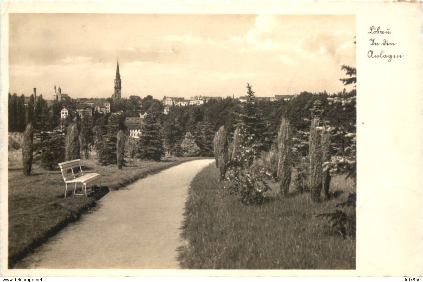 Löbau In Sachsen - In Den Anlagen - Loebau