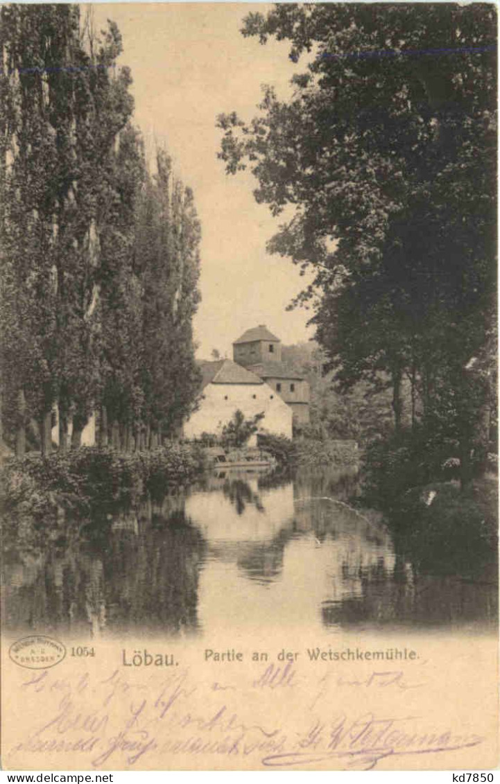 Löbau In Sachsen - Partie An Der Wetschkemühle - Löbau